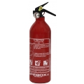 Extincteur à Poudre 1kg Lifebox avec manomètre de pression pour feux de classe ABC