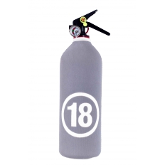 Housse extincteur 1kg - Grise