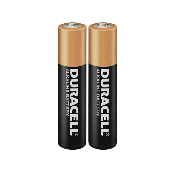 Lot de 2 Piles Alcalines 5 ans AAA 1.5V - Duracell Duralock MN2400